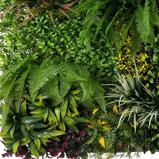 40x40" Artificial Plant Wall Decoration Grass Backdrop