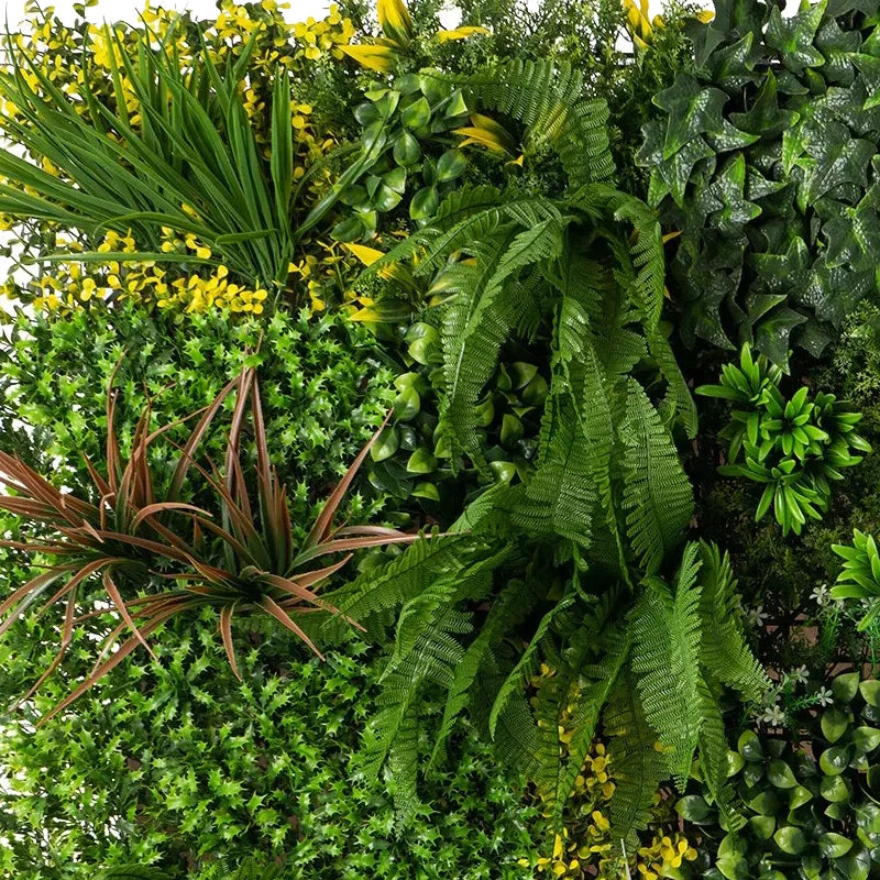 40x40" Artificial Plant Wall Decoration Grass Backdrop