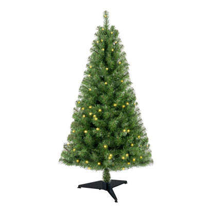 4ft Prelit Christmas Tree, Norwood Spruce,